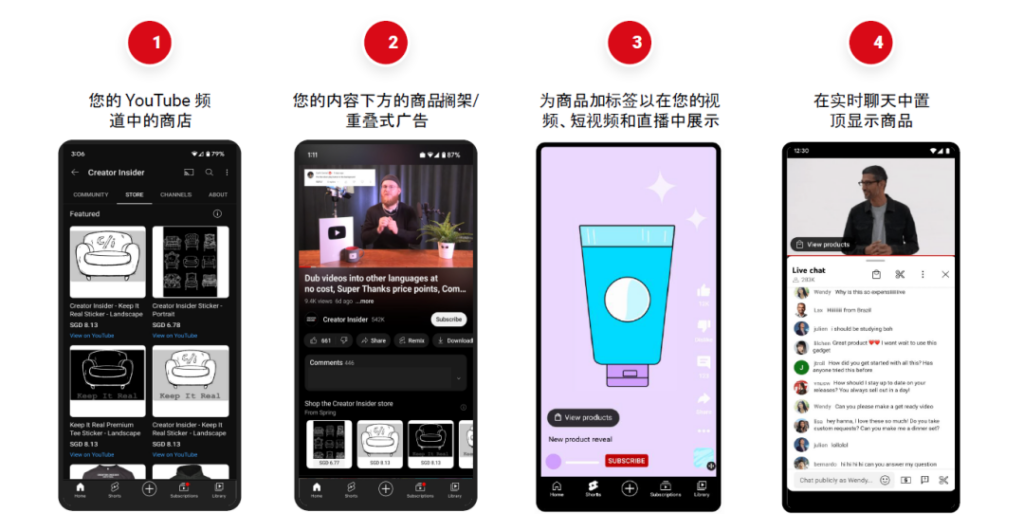 电商领域新动向：YouTube小店全面来袭！超详细入驻流程