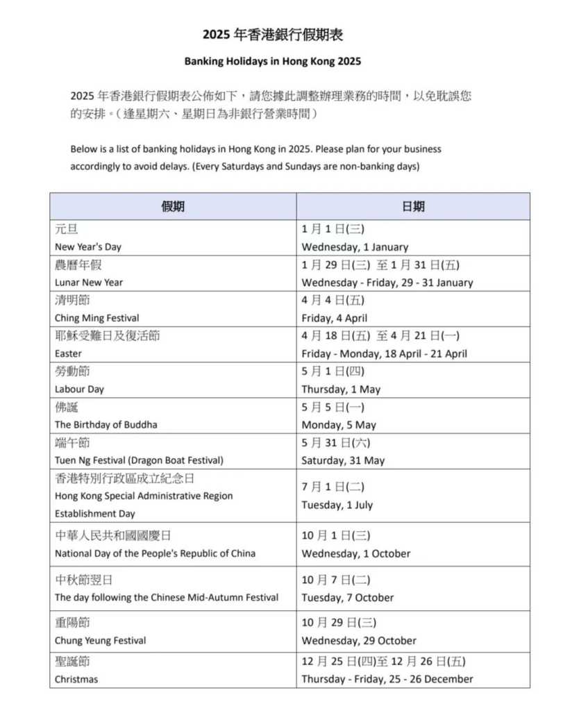 春节期间香港银行还开吗？香港银行营业时间与开户流程详解- ingstart-全球公司成立与合规