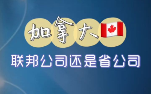 加拿大商业布局：联邦公司与省公司不知如何选？看这里就懂了
