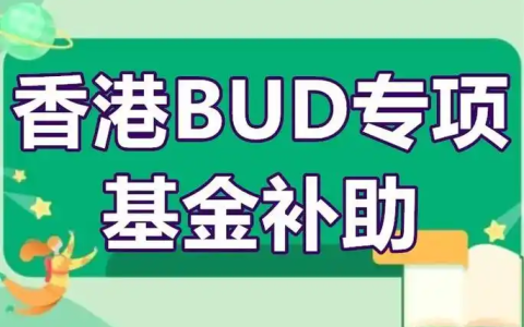香港BUD补贴新规【最全解析】，中小企业如何规划申请路径？