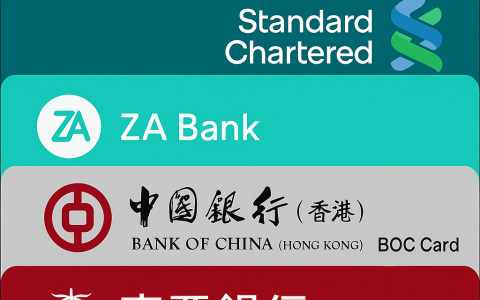 香港银行开户怎么选？香港汇丰、渣打、众安、中银、东亚等主流银行优缺点全面对比
