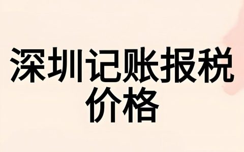 深圳做账报税审计服务指南2025：合规经营与税务筹划全攻略