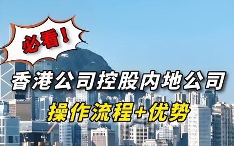 香港公司如何实现100%控股内地公司？2025年政策与流程解析