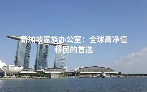 新加坡单一家办 vs 联合家办：如何根据资产规模选择最优架构？