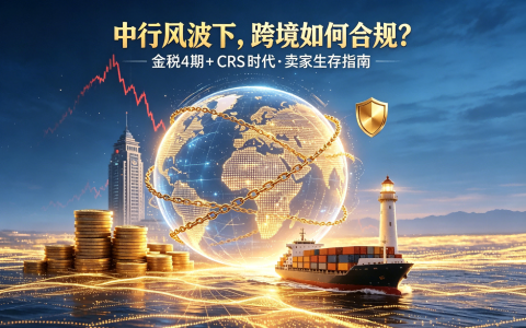 中国银行被曝逃税23.67亿，金税4期 + CRS监管下，跨境卖家如何做到合规出海与理财
