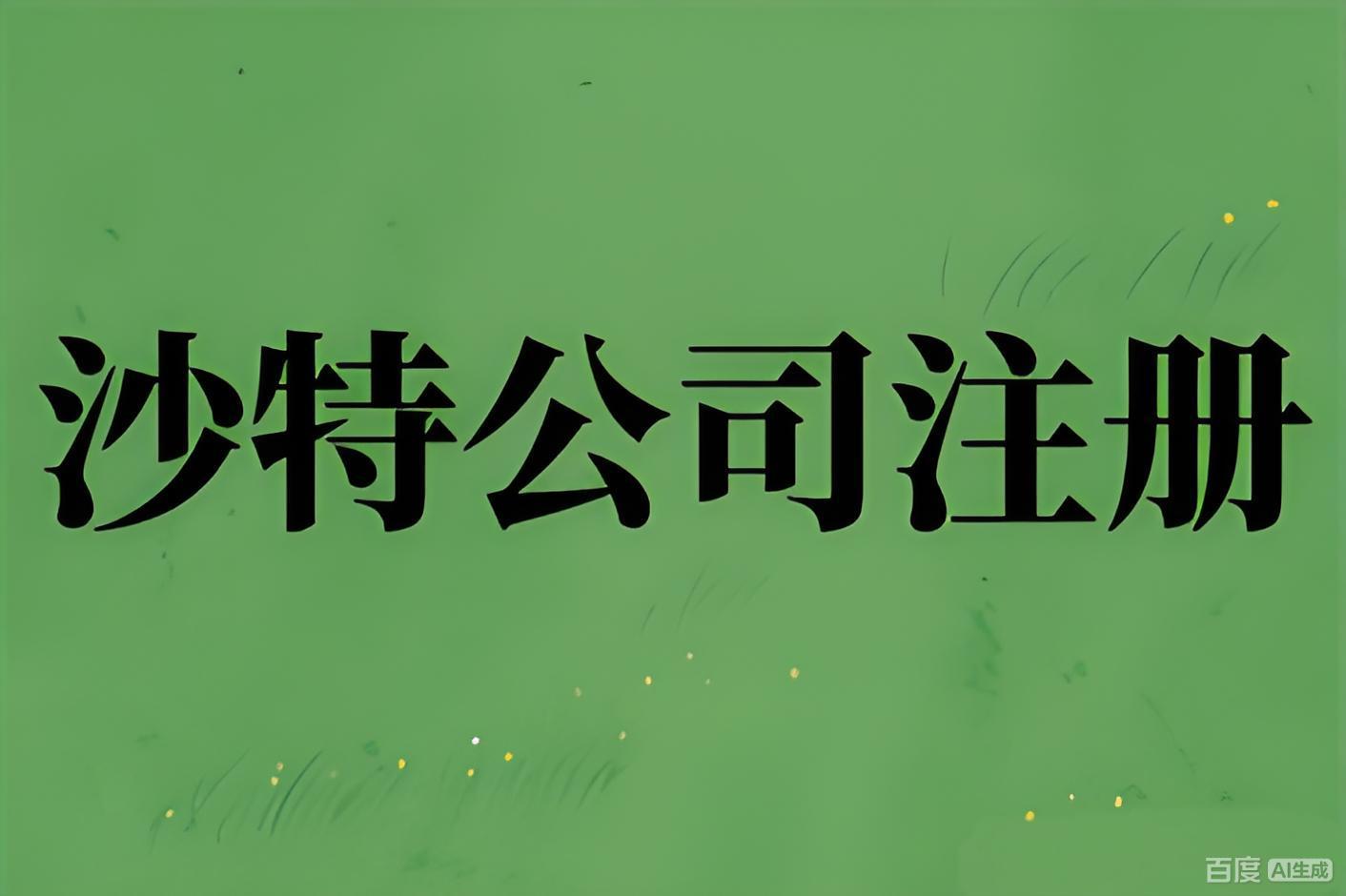 沙特公司注册需要哪些资料?2026最新流程、费用及注意事项汇总