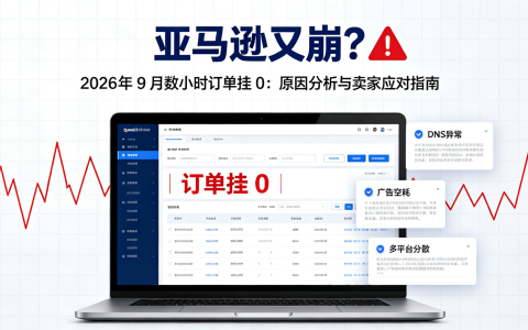 亚马逊又崩？2026 年 9 月数小时订单挂 0：原因分析与卖家应对指南