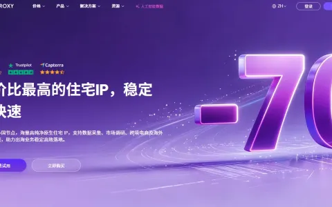 Cliproxy：为跨境业务打造高效安全的原生IP方案